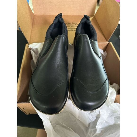 New SAS Scramble Black Slip On Loafer 10 Narrow - Picture 2 of 7